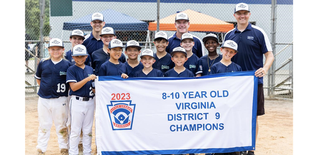 District 9 Champs!!! (8-10 Baseball Division) 
