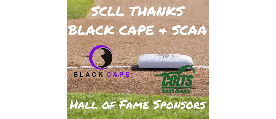 Thank you Hall Of Fame Sponsors!